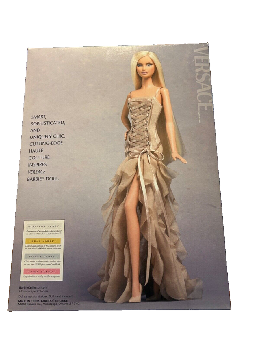 Barbie 2004 Gold Label Coll. Donatello Versace Barbie with