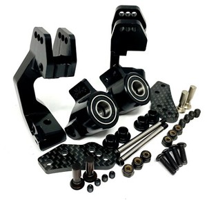 HB Racing E819RS - FRONT HUBS caster blocks steering pins D819 204645 685450448468 | eBay