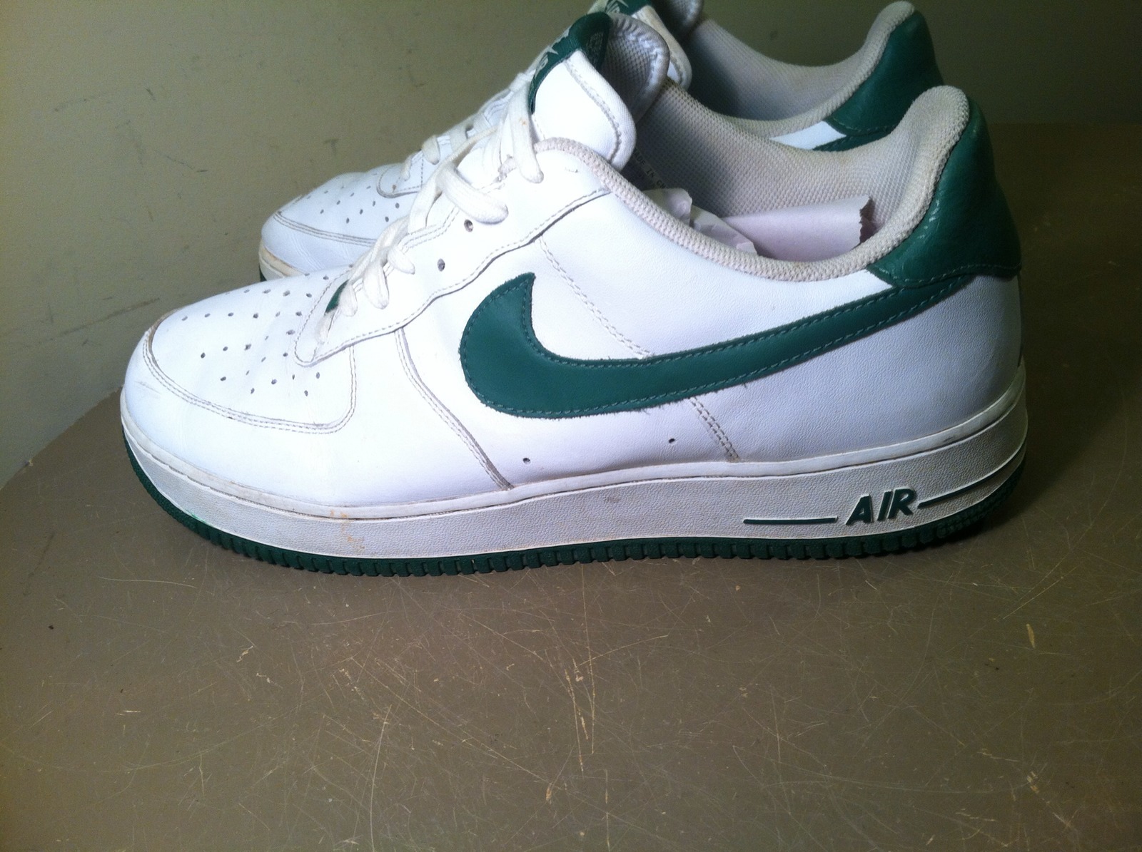 Nike Air Force Force Force '06 XXV WHITE GREEN AF1-'82 Mens 13 Sneakers 315092-131 ff545d Nike Air Force Force Force '06 XXV WHITE GREEN AF1-'82 Mens 13 Sneakers 315092-131 ff545d