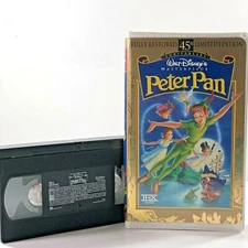Peter Pan 45th Limited Edition Walt Disney Masterpiece Collection In Clamshell 