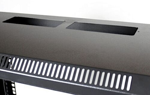 6U 19" Black Network Cabinet Data Comms Wall Rack, Patch Panel, Switch, PDU LAN. - Picture 6 of 9