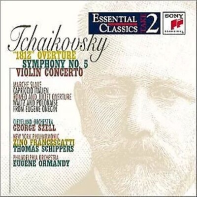 Symphony 5 / Violin Concerto / Marche Slave / 1812 Overture - CD