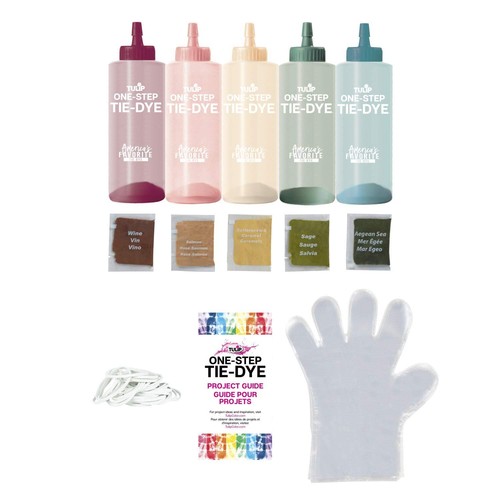 Wilderness Vibes Tie Dye Kit - 5 Color Explosion for Adventurous Souls! - Picture 4 of 6