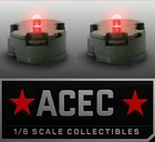 USA 2 x High Quality MG 1/100 QANT Raiser Gundam RED LED Lights