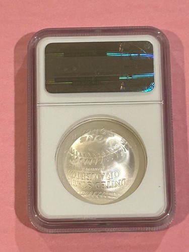 2014 P BASEBALL HALL OF FAME OPENING DAY RELEASES S$1 NGC MS-70 - Picture 2 of 4