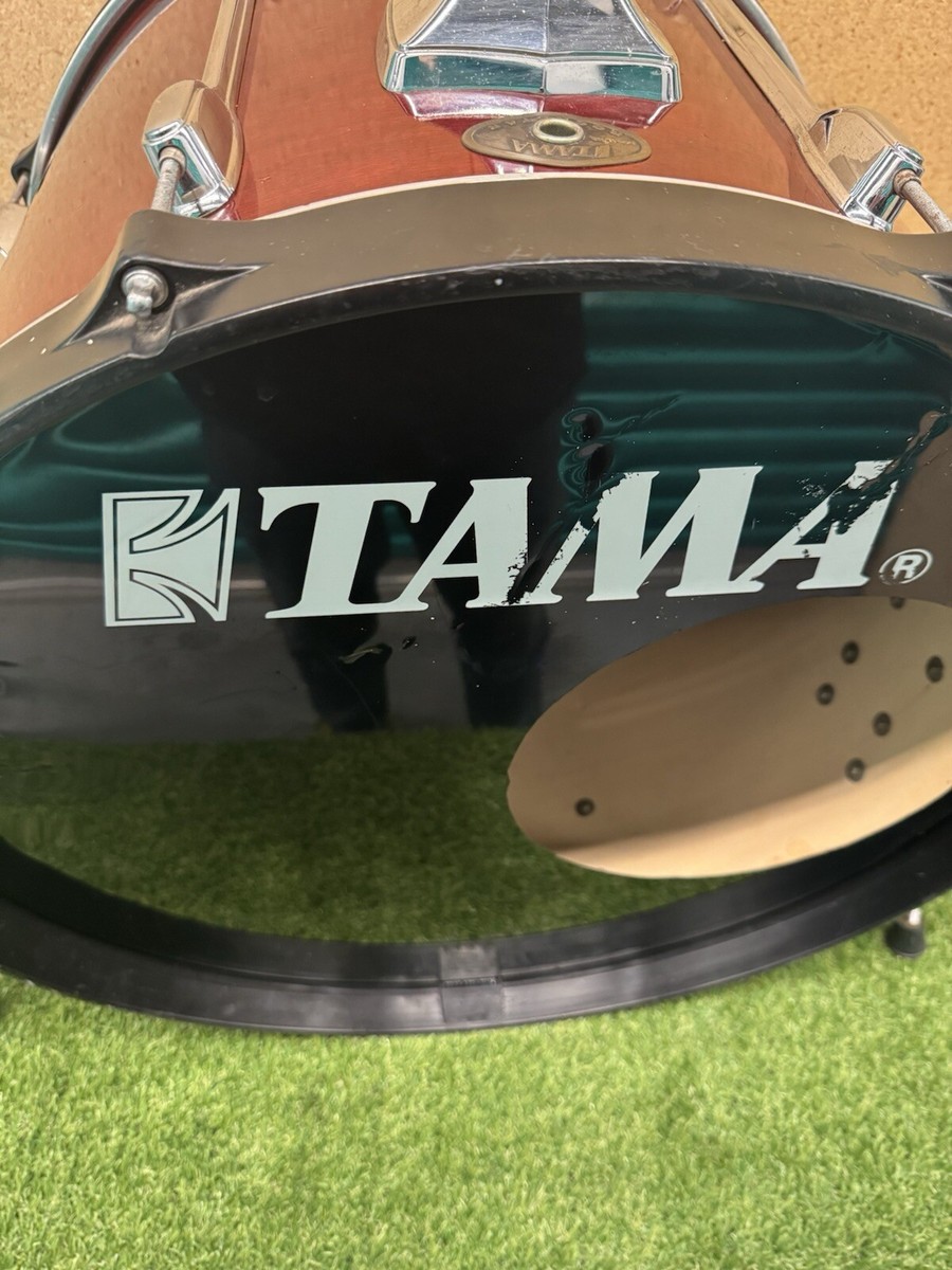 ⚡️Vintage Tama Rockstar 22”X16” Bass Kick Drum Red Lacquer