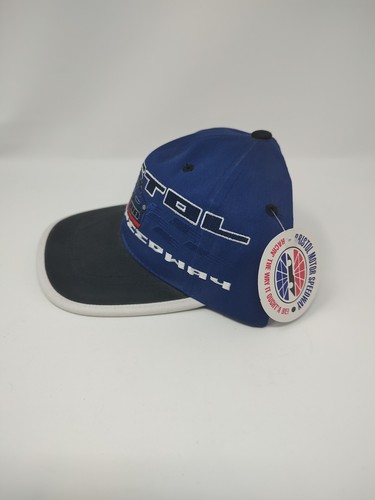 Vintage neu mit Etikett Bristol Motor Speedway 90er Nascar Snapback Mütze/Kappe - Bild 2 von 6