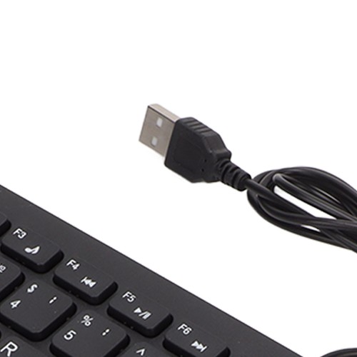 (Russian) USB Keyboard Wired Keyboard Plug And Play Mini USB Interface - Picture 3 of 23