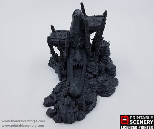 Terreno de juego - Santuario de luna Goblin - War-Hammer DnD - Imagen 8 de 9