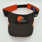 Cleveland Browns Reebok Nfl Football Vtg Sun Visor Strap Snapback Sports Hat Cap
