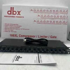 NEW Compressor Limiter/Gate Effects DSP Processor Free Shipping DBX 166XL