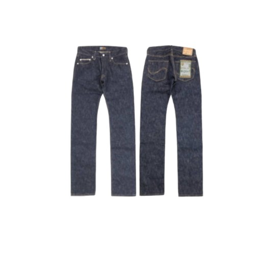 Samurai Jeans S003JP 21oz Extra Heavy "YAMATO" Model Selvedge Slim Straight Wash - Picture 7 of 14