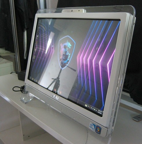 MSI Windows 7 MS Office 2016 20" Touch Screen AIO PC WiFi USB 1600x900 MS-AA52 - Picture 9 of 12