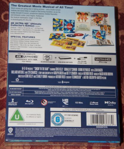 SINGIN' IN THE RAIN 1952 4K UHD + BLU-RAY BN&S ULTIMATE COLLECTOR'S EDITION SB - Picture 2 of 7