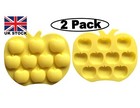 (2 PC) Apple Fruit Design Silicone Chocolate,Baking,Wax,Candy,Soap,Bath 20 Mould