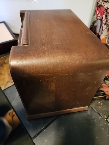 RARA - Radio d'epoca 1942 Philco L89899 7 valvole - COSÌ COM'È ricambi/restauro legno - Foto 5 di 10