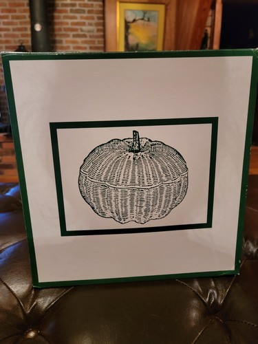Set of 3 - Wicker/Woven Nesting Pumpkins Baskets-Fall Decor Halloween - Picture 6 of 9