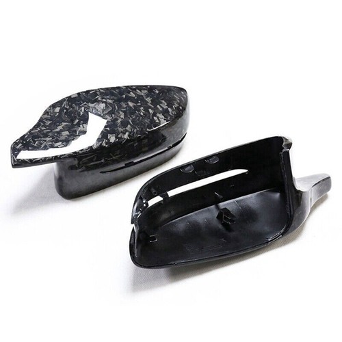 RHD For BMW G20 G28 G22 G30 G11 G32 Forged Carbon Fiber Side Mirror Cover Caps - Picture 3 of 9
