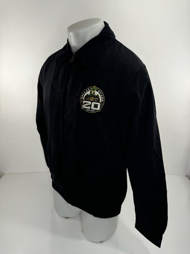 DALLAS STARS - NEW w TAG - 20 YEAR ANNIVERSARY Sueded Polyester S Jacket - Picture 2 of 9