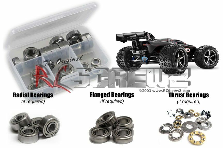 Radio Control Screwz Kit Rodamiento Blindado De Metal Para-Revo tra034b Traxxas E Radio Control Screwz Kit Rodamiento Blindado De Metal Para-Revo tra034b Traxxas E