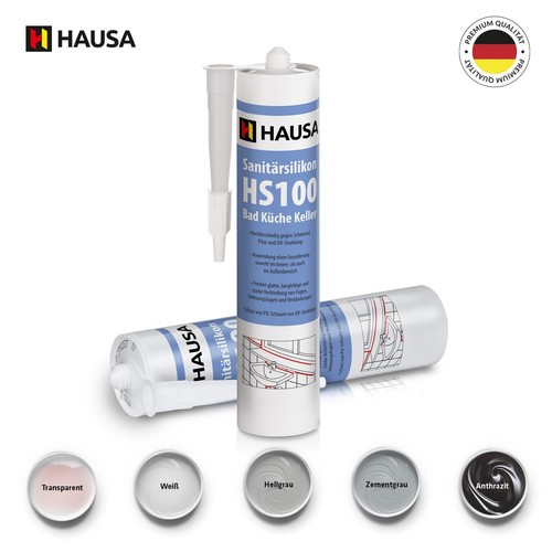 Silicona sanitaria premium HAUSA 1-24 piezas cartucho para baño ducha cocina resistente al moho - Imagen 48 de 70