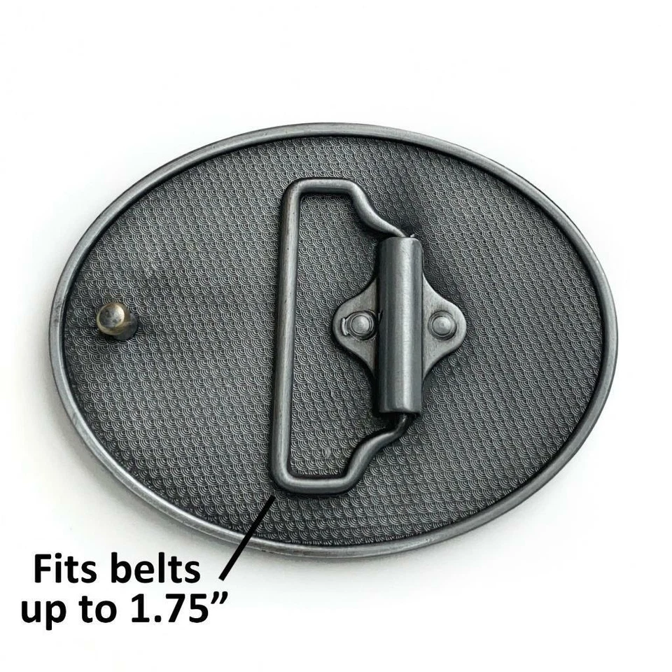 Elvis Christ Sacred Heart Handmade Artisan Rockabilly Belt Buckle - Image 2 of 4