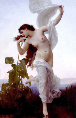 Dawn (1881), William-Adolphe Bouguereau *Art Postcard*