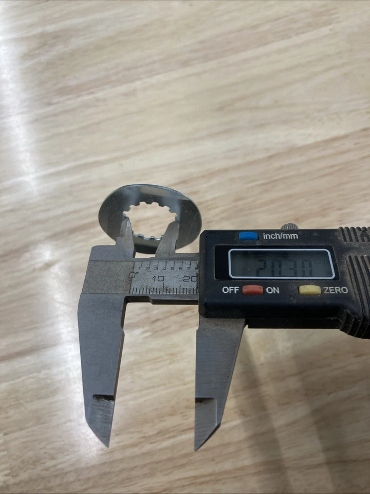 Retenedor de piñón Yamaha 1987-2023 yz65 yz125 yz85 arandela de bloqueo de contraeje Foto 3 de 4