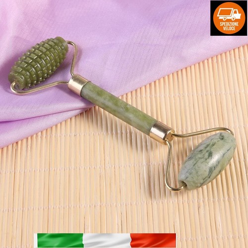 rulli 2 massaggianti, realizzati in pietra di giada, tecnica dell’agopuntura - Foto 9 di 14