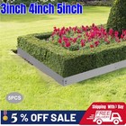 3Size optional Landscape No-Dig Lawn Garden Edging Kit 5pc Flexible Border Paver