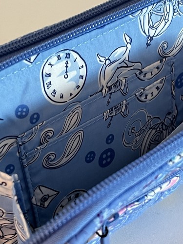 NWT Vera Bradley/Disney Women's All in One Crossbody Cinderella Paisley Friends - Picture 15 of 17