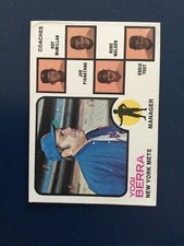 1973 Topps - Coaches #257 Yogi Berra-HOF, Roy McMillan, Eddie Yost