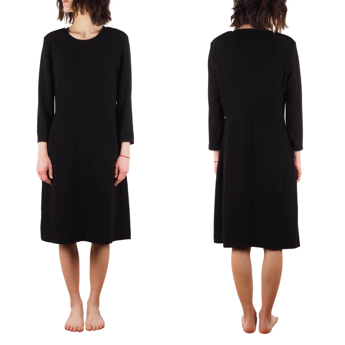 Burberry London Women's Knee Length Black Dress size US10 IT44 | eBay