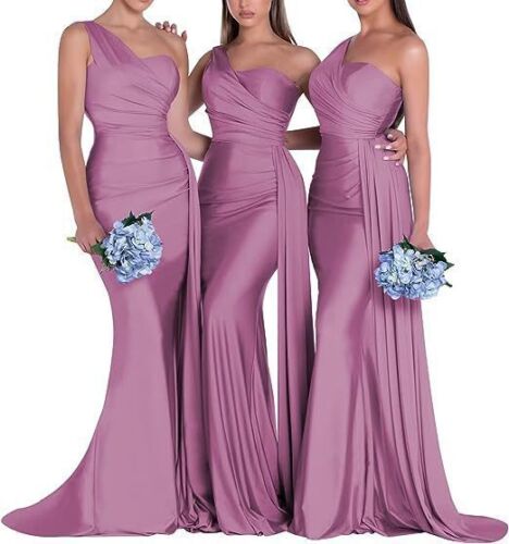 Largo Noche Boda Fiesta Baile Vestido Formal Dama de honor Baile de graduación Vestidos Sirena Vestido - Imagen 22 de 43