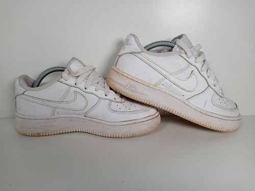 Nike Air Force 1 Low White Womens Teens Trainers 314192-117 Size UK 4.0 EUR 36.5 - Picture 9 of 12