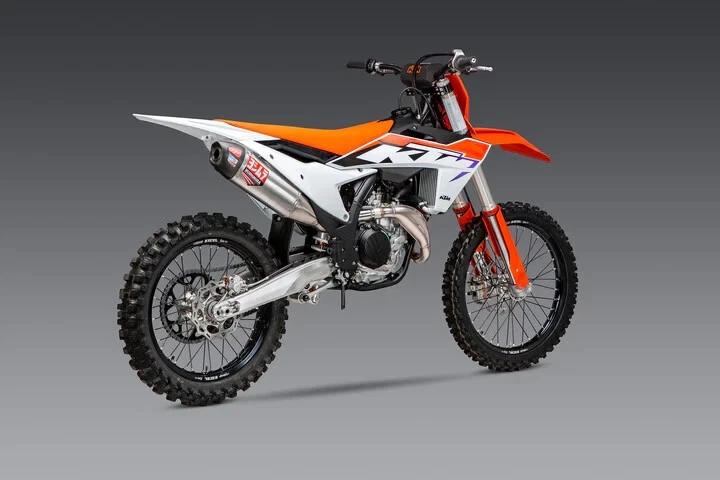 ESCAPE SLIPON YOSHIMURA RS-12 AL. SILENCIADOR 23-24 KTM 250 350 450 SX-F XC-F Foto 2 de 4