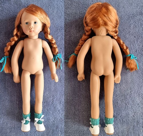 Götz Puppe Sylvia Natterer 46 cm rothaarig Künstlerpuppe Fanouche SN 89, Doll - Bild 24 von 24