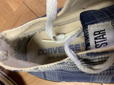 シューズ Converse made-in-usa Vintage checkered Converse All Star Chuck Made USA Mens Low