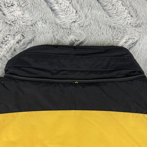 University Iowa Hawkeyes Banana Peel Apex One Vintage 90s Jacket Quilted Clark - Picture 19 of 24