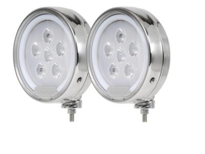 2 LED Fernscheinwerfer passend für Renault Magnum AE C Midlum Zusatzscheinwerfer
