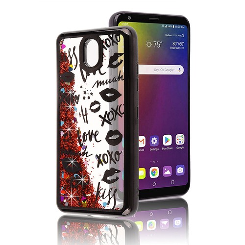 For LG Escape Plus | K30 (2019) | Arena 2 - Waterfall Glitter Design Cover Case - Picture 20 of 31