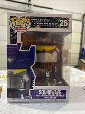 SOUNDWAVE Transformers #26 Funko Pop! Figura Vinilo Juguetes Retro Desgaste Menor Estante
