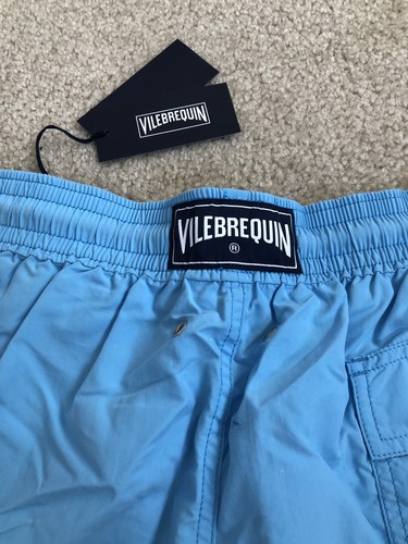 New w Tags Authentic VILEBREQUIN MOOREA Swim Trunks - BLUE for Men XXXL - 3XL - Picture 6 of 9