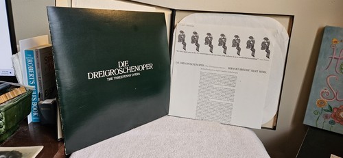 KURT WEILL BERTOLT BRECHT DIE DREIGROSCHENOPER THREEPENNY OPERA 2LP VINYL RECORD - Picture 4 of 17