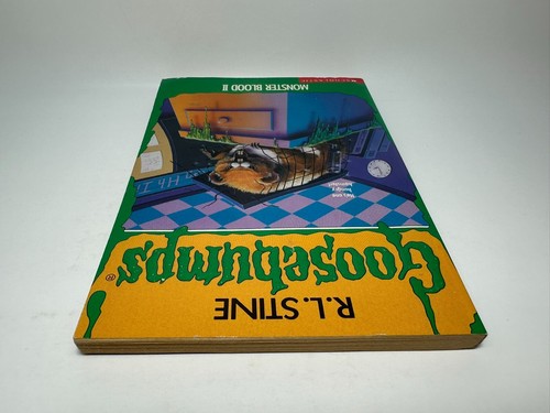 22nd Print #18 Monster Blood 2 Goosebumps Book Youth Horror RL Stine Vintage 90s - Picture 3 of 23
