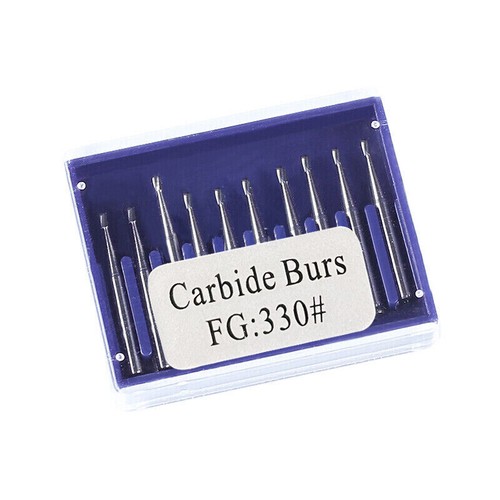 Dental Tungsten Carbide Steel Burs FG Drills Round Pear Taper Fissure Cutter - Picture 146 of 328