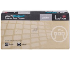 Bartion Disposable Latex Examinition Glove- Small -Powder Free- 100pk/box