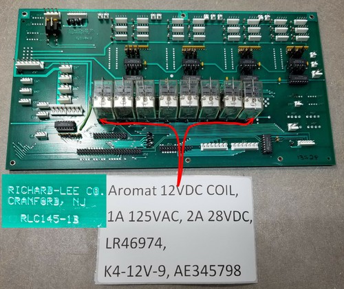 Placa de control principal para M8-A Flip-Chip Aligner Bonder, RRICHARD-LEE CO. RLC145-1B. - Imagen 2 de 10