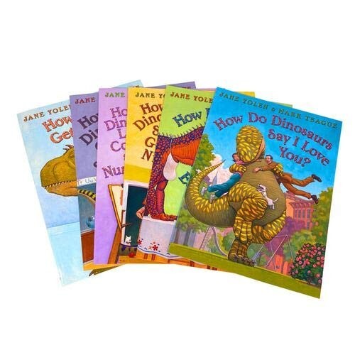 How Do Dinosaurs Collection 6 Books Set by Jane Yolen,Mark Teague Eat Their Food - Picture 3 of 4