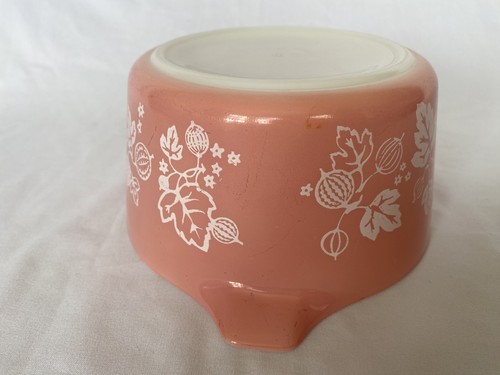 Cinderella Rosa Stachelbeere Pyrex 473 1qt Quart Auflaufform USA *ohne Deckel* - Bild 10 von 13